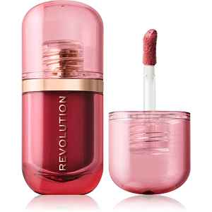 Revolution Superdewy Blush Burst tekutá tvářenka odstín Rose All Day Dusty Pink 4.2 ml