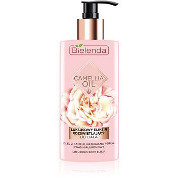 Bielenda Camellia Oil vyživující hydratační tělové mléko se třpytkami 150 ml