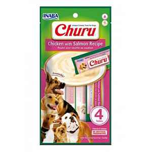 Churu Dog Chicken With Salmon 4x14g