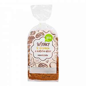 Country Life Sušenky se zázvorem a vlašskými ořechy BIO 175 g