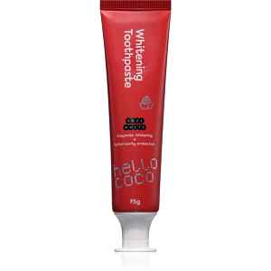 hello coco Whitening Toothpaste Watermeloun bělicí zubní pasta s příchutí 75 g