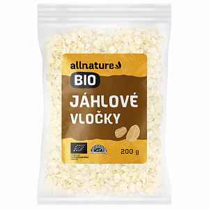 Allnature Jáhlové vločky BIO 200 g
