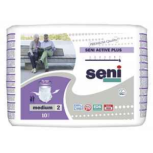 Seni Active Plus Medium 10ks ink. plen. kalh.