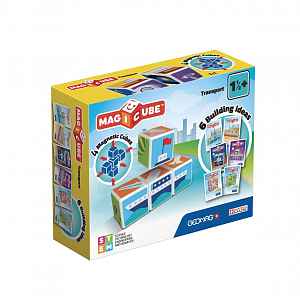 Geomag Magicube Doprava magnetická stavebnice 4 dílky