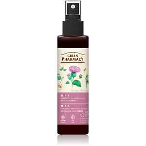Green Pharmacy Burdock & Wheat proteins Elixir bezoplachová vlasová péče proti vypadávání vlasů 150 ml