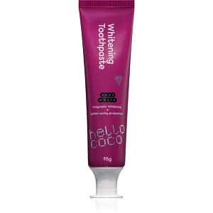 hello coco Whitening Toothpaste Grape bělicí zubní pasta s příchutí 75 g