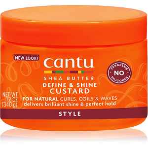 CANTU Shea Butter Custard gel na vlasy pro definici a tvar 354 ml