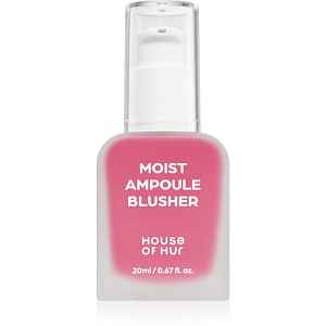 House of Hur Moist Ampoule Blusher tekutá tvářenka odstín 07 Pink Rosie 20 ml