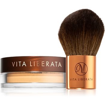 Vita Liberata Trystal Minerals bronzující pudr se štětečkem 01 Sunkissed