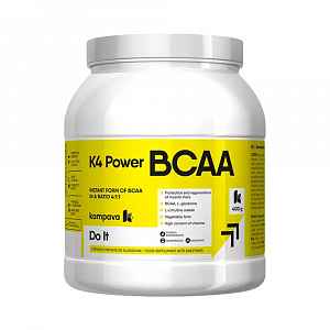 KOMPAVA K4 Power BCAA 400 g/36 porcí, malina-limetka