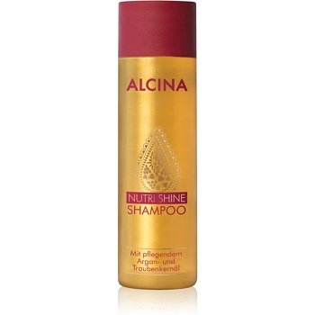 Alcina Nutri Shine vyživující šampon s arganovým olejem  250 ml