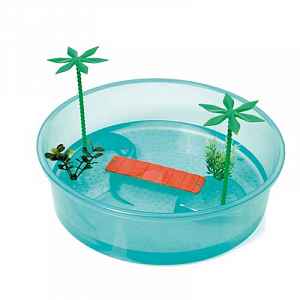 Cobbyspet Bazén pro želvy kulatý 26cm x 7,5cm 3l