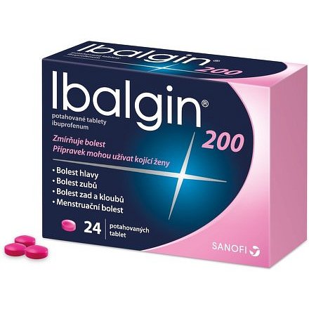 Ibalgin 200 tablety 24ks
