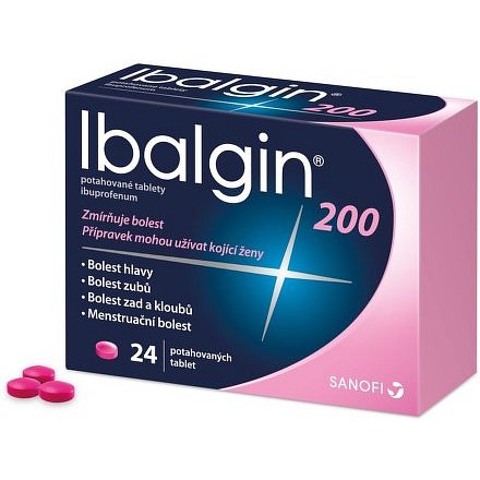 Ibalgin 200 tablety 24ks