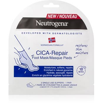 Neutrogena Norwegian Formula® CICA Repair hydratační maska na nohy 2 ks