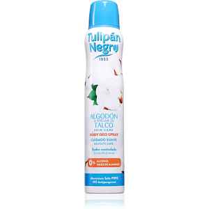 Tulipán Negro Algodon Y Talco deodorant pro ženy 200 ml