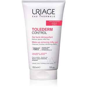 Uriage Toléderm Control Make-up Removing Milky Gel čisticí a odličovací gel 100 ml