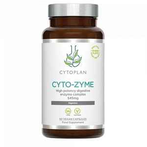 Cytoplan CYTO-ZYME - Trávicí enzymy a podpora trávení. Vysoká účinnost 60 kapslí