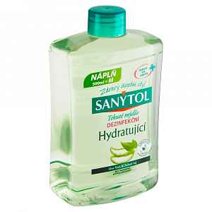 Hydratující dezinfekční mýdlo Aloe Vera & Zelený čaj - náhradní náplň 500 ml