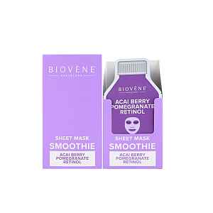 BIOVÉNE Acai + Retinol Dewy-Dream plátýnková maska 25 ml