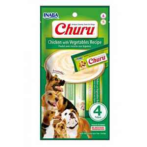 Churu Dog Chicken With Vegetables 4x14g