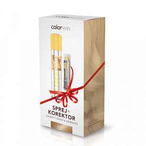 Colorwin Sprej a korektor na krytí šedin a odrostů Blond  75 ml + 4,6 g
