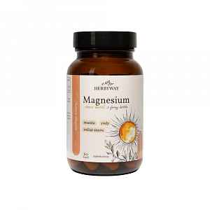 Herbyway Magnesium ranní hořčík 60 kapslí