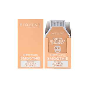 BIOVÉNE Papaya + Vitamin C Dewy-Bright plátýnková maska 25 ml