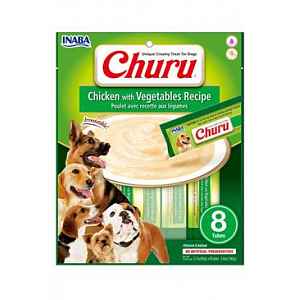 Churu Dog Chicken With Vegetables 8x20g