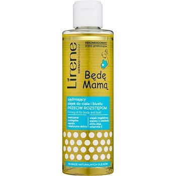 Lirene Mother to Be zpevňující olej na tělo a poprsí proti striím  200 ml