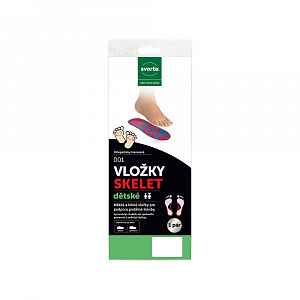 Svorto 001 Vložky skelet dětské vel. 24-25 1 pár