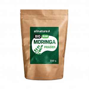 Allnature Moringa prášek RAW 200 g