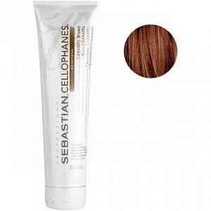 Sebastian Professional Cellophanes maska navracející lesk barveným vlasům Caramel Brown 300 ml