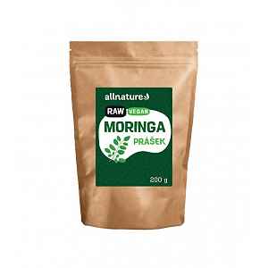 Allnature Moringa prášek RAW 200 g