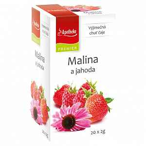 Apotheke Malina + Jahoda s echinaceou čaj 20 x 2g n.s.