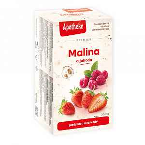 Apotheke Malina + Jahoda s echinaceou čaj 20 x 2g n.s.