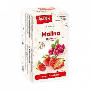 Apotheke Malina + Jahoda s echinaceou čaj 20 x 2g n.s.