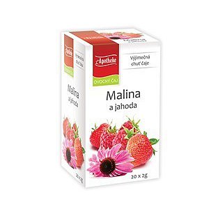 Apotheke Malina + Jahoda s echinaceou čaj 20 x 2g n.s.