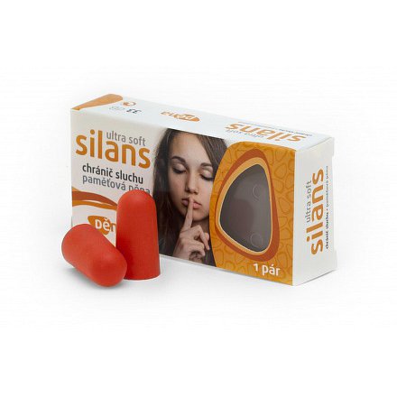 Chránič sluchu SILANS STANDARD Ultra Soft pam.pěna