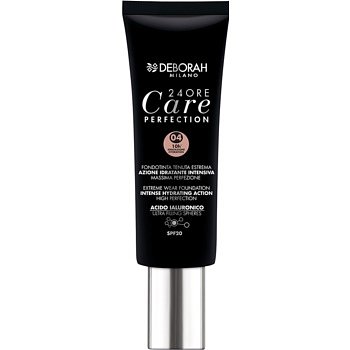 Deborah Milano 24Ore Care Perfection dlouhotrvající make-up SPF 20 odstín 04 Apricot 30 ml