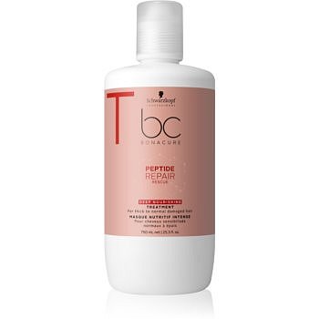 Schwarzkopf Professional BC Bonacure Repair Rescue maska pro suché a poškozené vlasy  750 ml