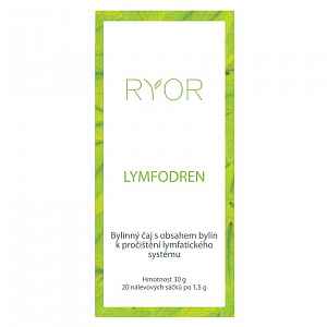 RYOR Lymfodren bylinný čaj 20x1.5g