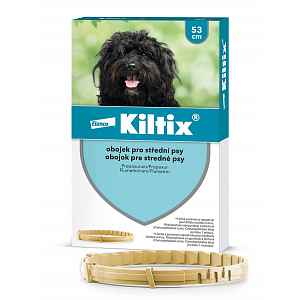 Kiltix obojek pro střední psy 53cm