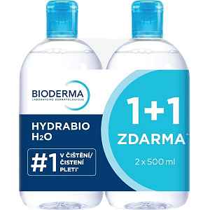 BIODERMA Hydrabio H2O 2x500ml 1+1 Festival