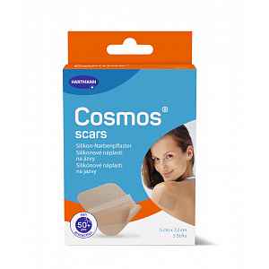 Cosmos Scars silikonové náplasti na jizvy 5 x 7,2 cm 5 ks