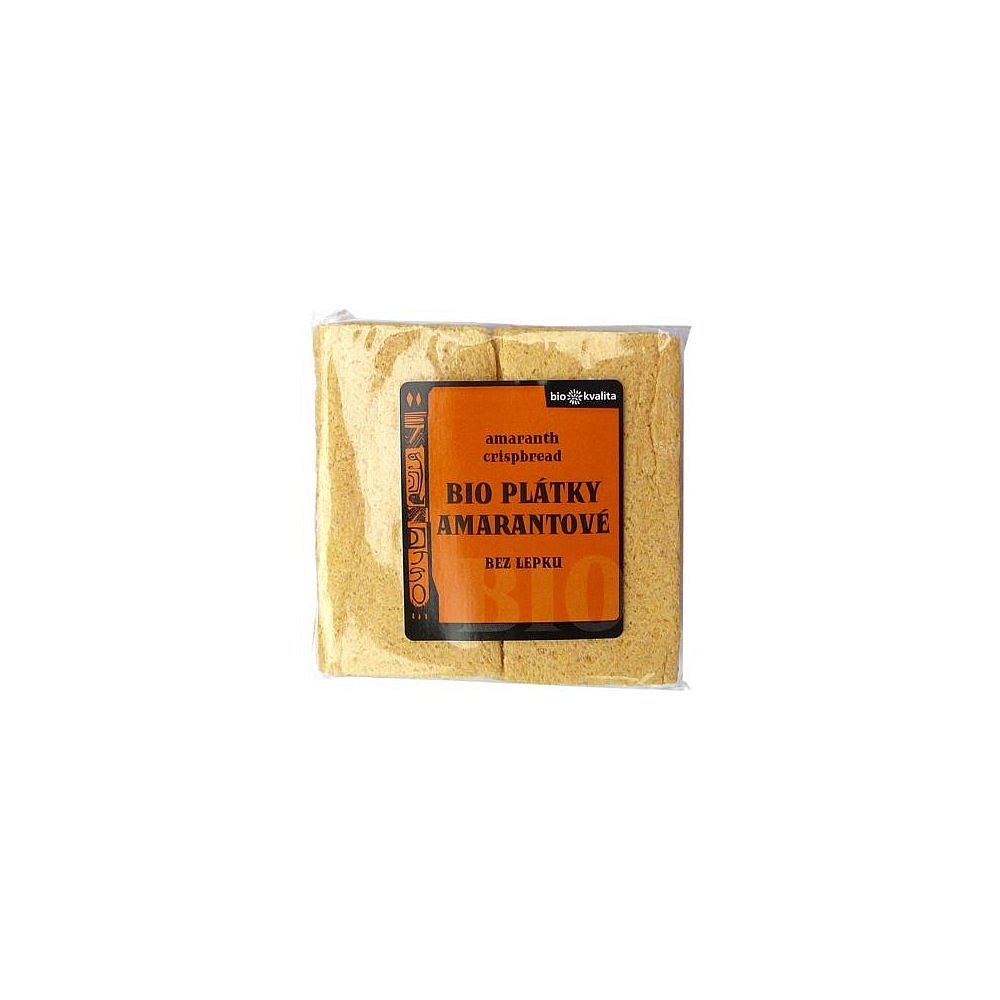 Plátky křupavé s amarantem 100g - BIO
