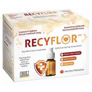 Recyflor kúra pro močové cesty 7x8ml