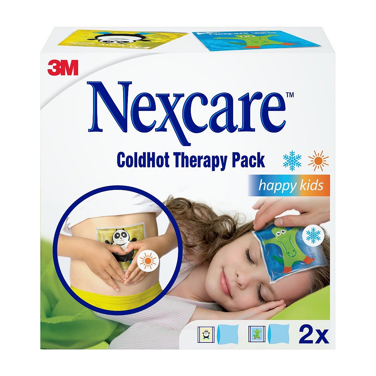 3M Nexcare ColdHot Therapy Pack Happy Kids 2 ks
