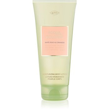 4711 Acqua Colonia White Peach & Coriander tělové mléko unisex 200 ml