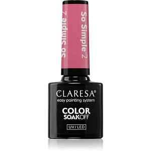 Claresa SoakOff UV/LED Color So Simple gelový lak na nehty odstín 2 5 g